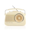 Radio rétro 60's Bluetooth Beige