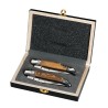 Coffret en bois 2 couteaux Laguiole